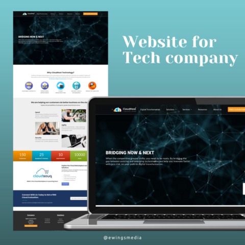Website Design - CloudHost