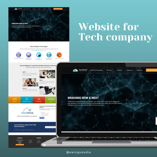 Website Design - CloudHost